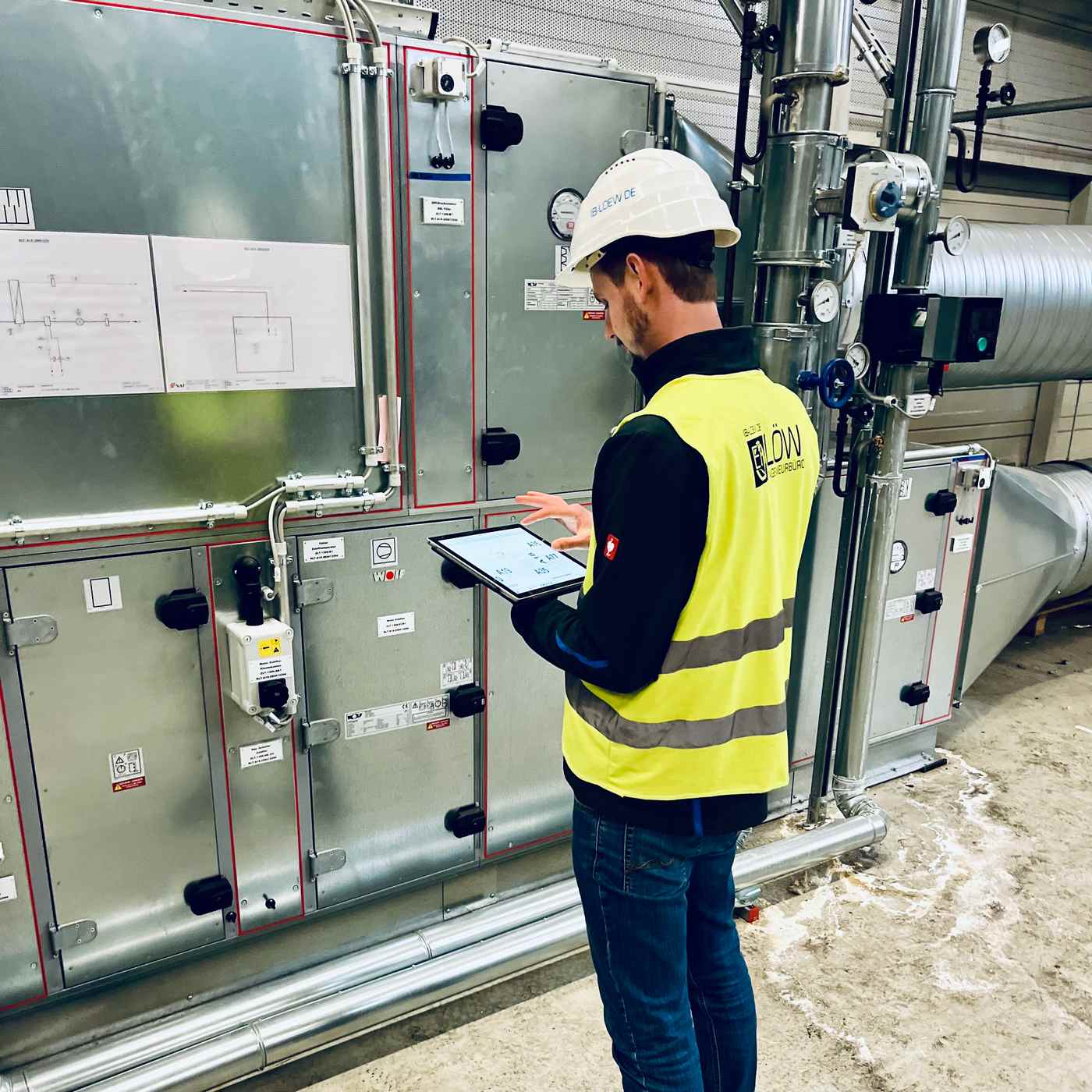 Stellenanzeige: Bauleiter HLSK – Versorgungstechnik (m/w/d)
